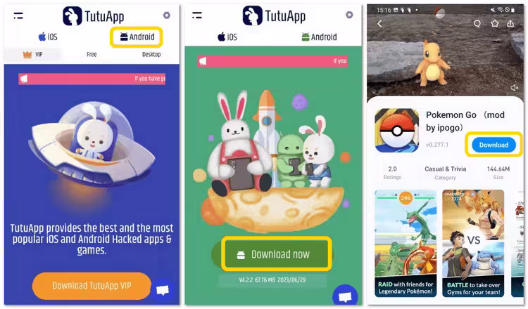 download tutuapp android