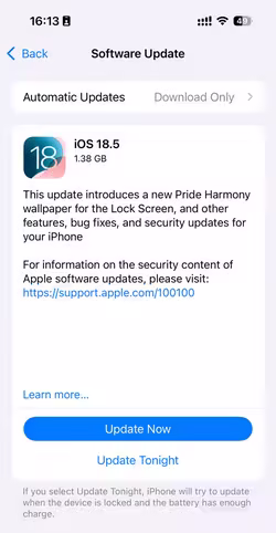 update ios system