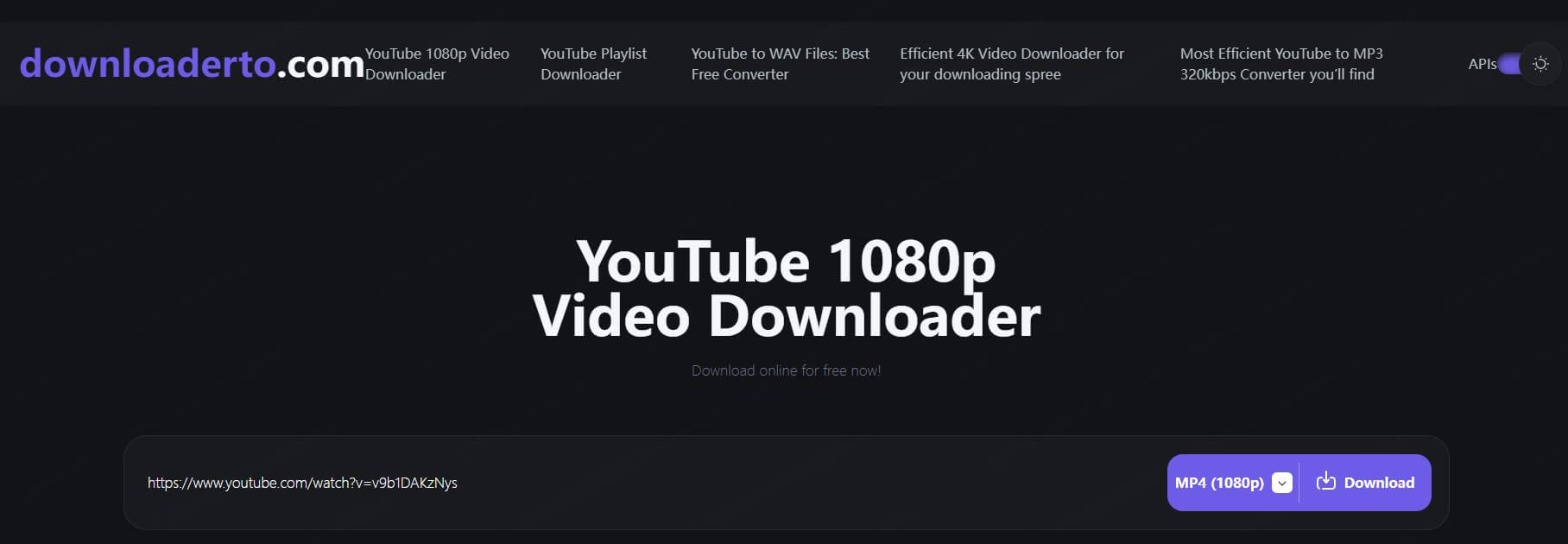 downloaderto hd youtube video downloader