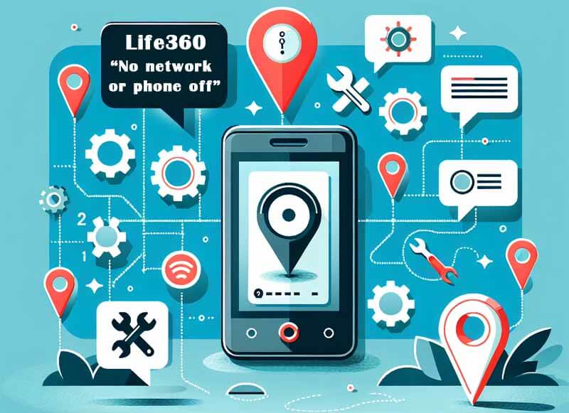 life360 no network or phone off