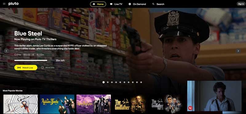 pluto tv pirate movie site