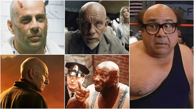 famouse bald movie characters