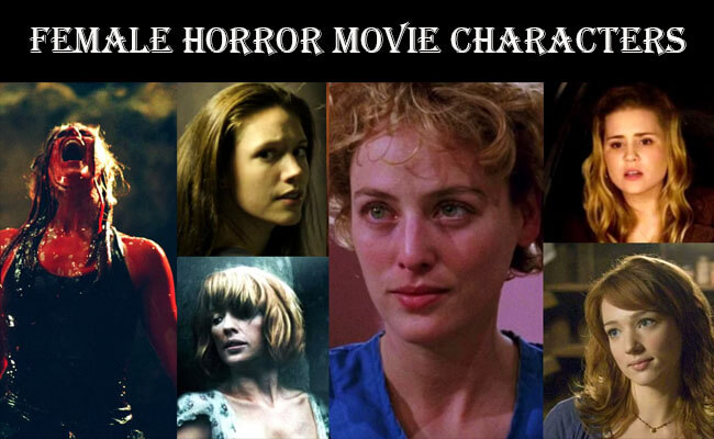 female horror movie characters