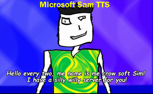 microsoft sam tts
