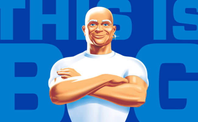 mr. clean from commercials and parodies