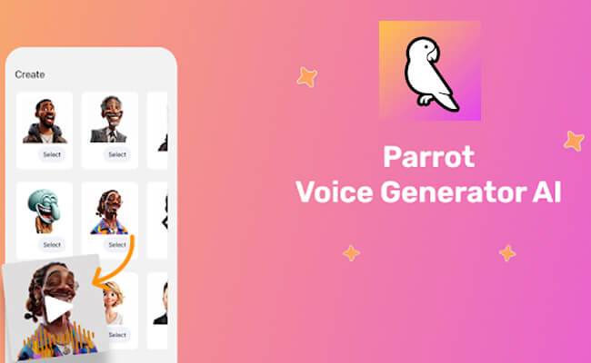 parrot ai voice