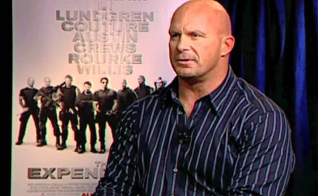stone cold steve austin in the expendables 3