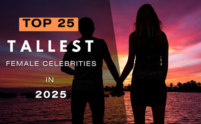 tallest female celebrities