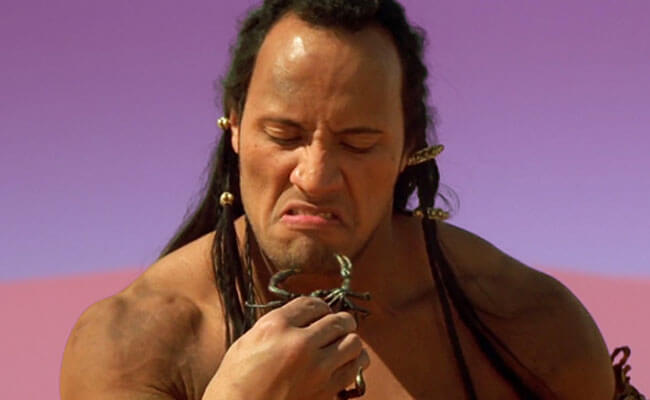 the rock