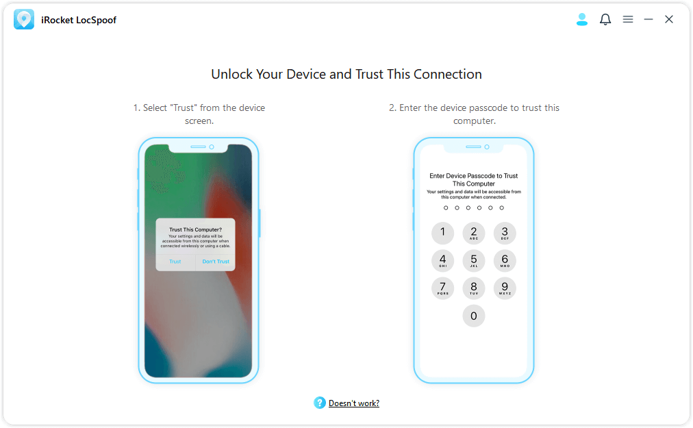 connect ios device