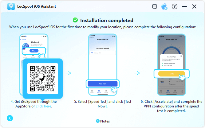 change location with 1 click