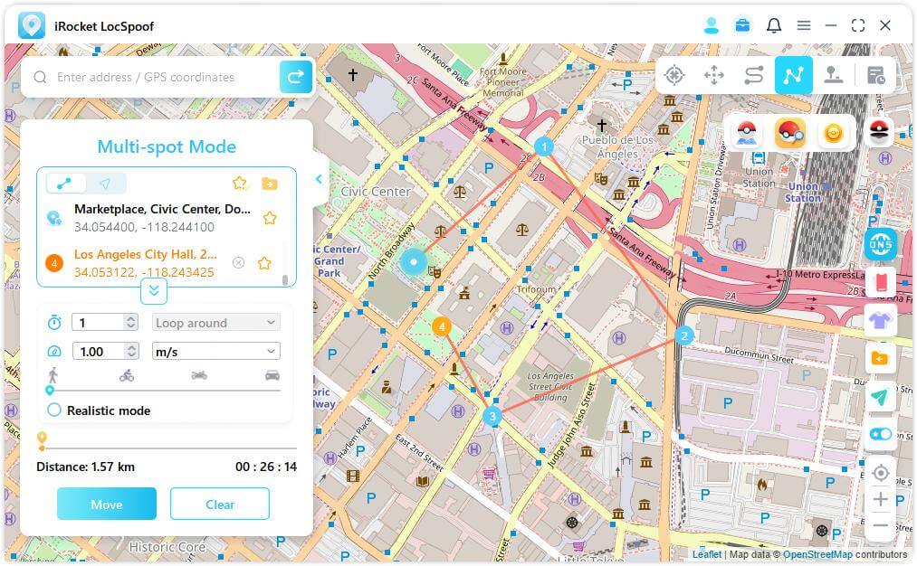 multi spot-mode1