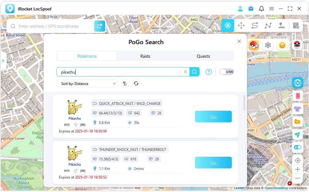 global pokemon search