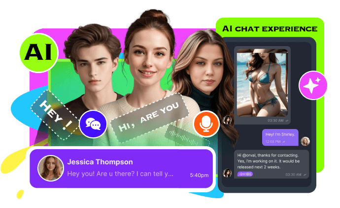 Immersive AI chat experience