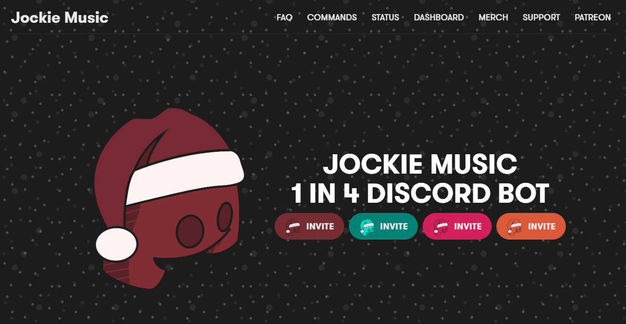 discord 音楽 bot Jockie Music