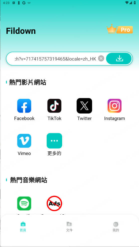 複製Facebook影片連結