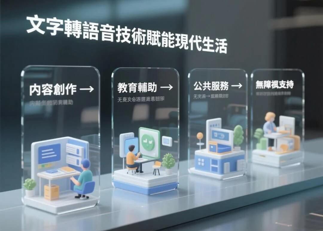 文字轉語音技術的應用場景